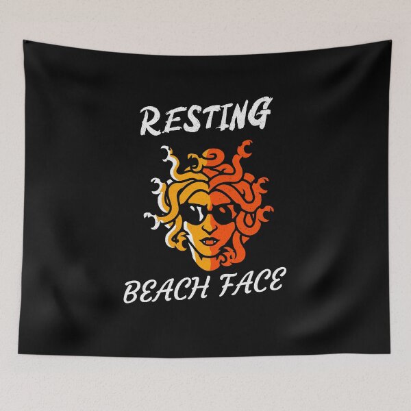 Item preview, Resting Beach Face Summer Design designed and sold by SportingSpoil.