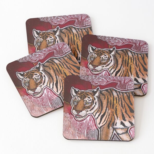 Item preview, Roaming Tiger designed and sold by Lynnette Shelley.