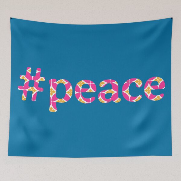 Item preview, Hashtag Peace (3) designed and sold by ToluaPrints.
