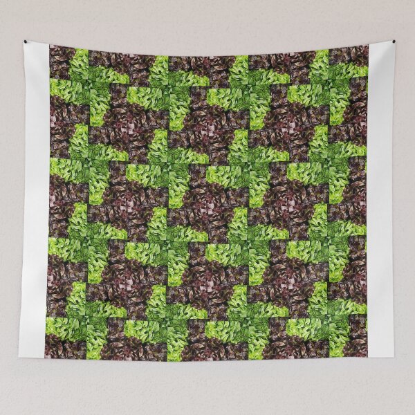 Item preview, Lollo red and green - pattern with lettuce waves - lettuce with a difference *photo design designed and sold by kikidu21.