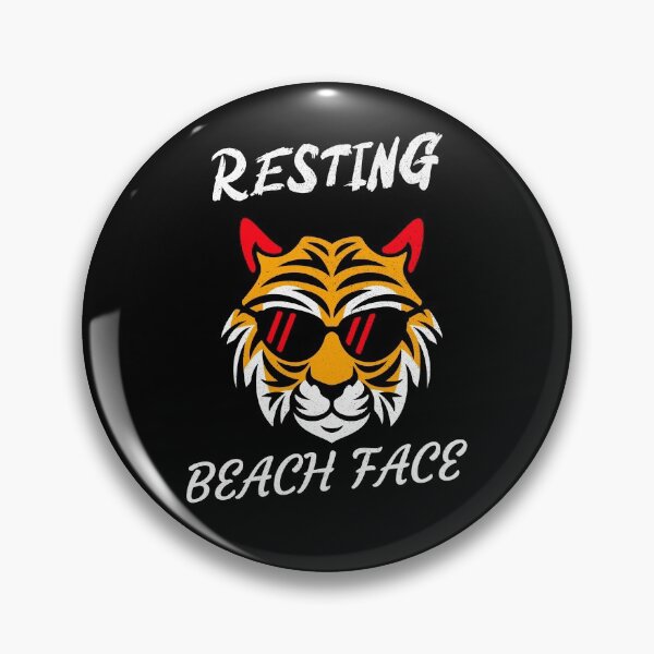Item preview, Resting Beach Face Summer Design designed and sold by SportingSpoil.