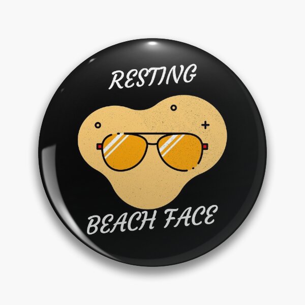 Item preview, Resting Beach Face Summer Design designed and sold by SportingSpoil.