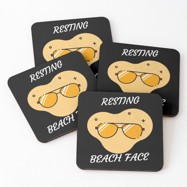 Item preview, Resting Beach Face Summer Design designed and sold by SportingSpoil.