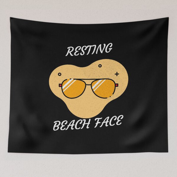 Item preview, Resting Beach Face Summer Design designed and sold by SportingSpoil.