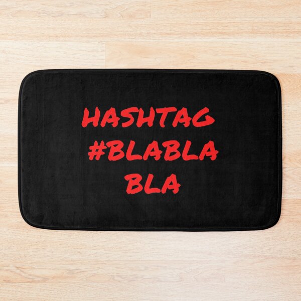 Item preview, Hashtag Blablabla (red) designed and sold by Valgeneva.