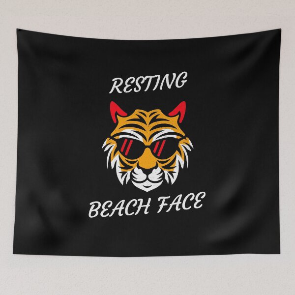 Item preview, Resting Beach Face Summer Design designed and sold by SportingSpoil.