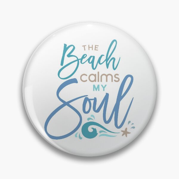 Item preview, The Beach Calms My Soul designed and sold by Jandsgraphics.