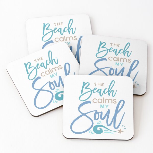 Item preview, The Beach Calms My Soul designed and sold by Jandsgraphics.