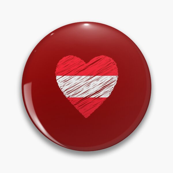 Item preview, Bandera del corazón de Austria designed and sold by THOMASDMA.