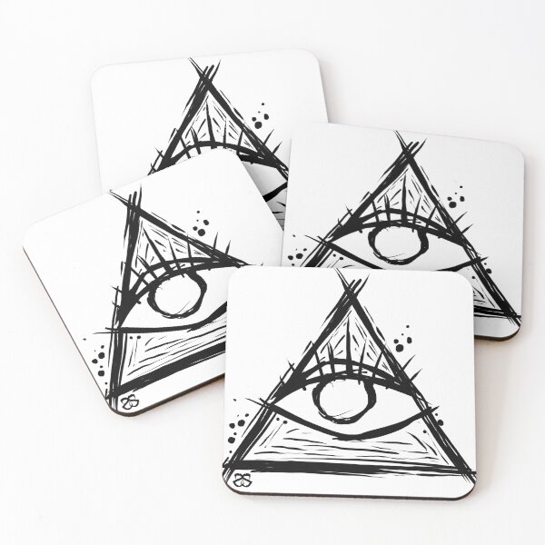 Item preview, Illuminati eye designed and sold by Stayskull.