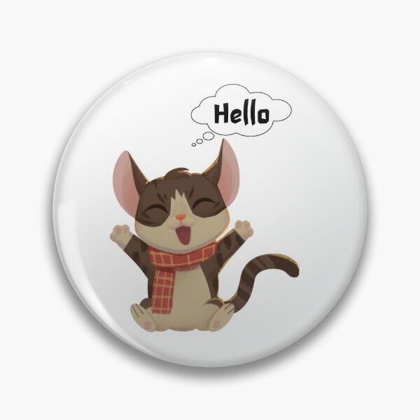 Item preview, Hello sticker. designed and sold by Preetydesign.