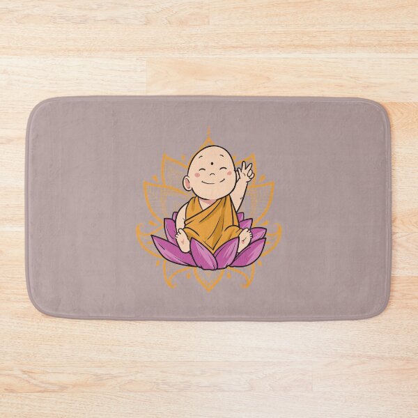 Item preview, Spiritual Lotus Flower meditation Buddha Kid designed and sold by FalkDania.