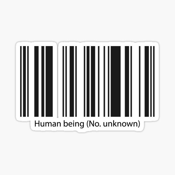 Barcode Art Stickers Redbubble