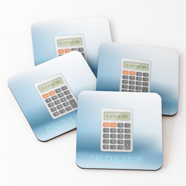 Item preview, Calculator design for redbubble designed and sold by Kumaramang.