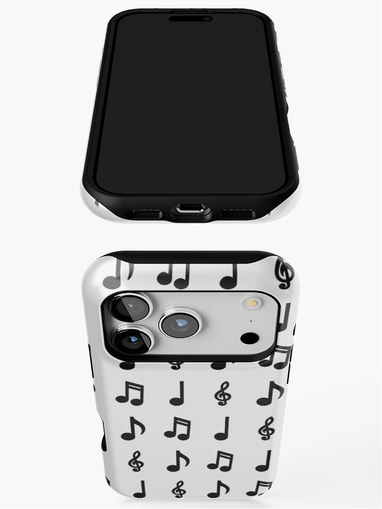 Thumbnail 3 of 4, iPhone Case, Musical Notes designed and sold by RPMELO.