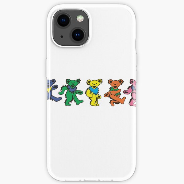 Dancing Bears | Hippie Phoncase | Hippie T_Shirt | Hippie Blanket | Hippie thowr| Hippie gift iPhone Soft Case