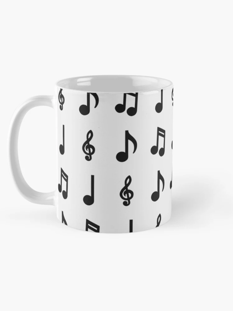 Thumbnail 5 of 6, Coffee Mug, Musical Notes designed and sold by RPMELO.