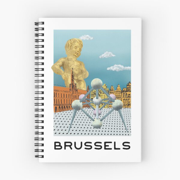 Item preview, Brussels Travel Print designed and sold by VeronArtLab.