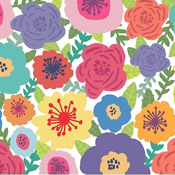 Aperçu de l'œuvre Fleurs joyeuses de DesignMyWorld