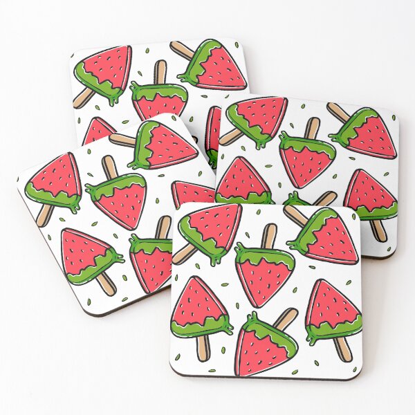 Item preview, Watermelon icecream print illustration designed and sold by valdegilde.
