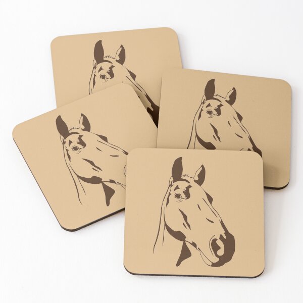 Item preview, Horse Head Simple Outline  designed and sold by LazyBuffalo.