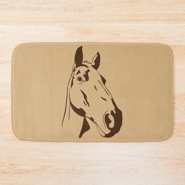 Item preview, Horse Head Simple Outline  designed and sold by LazyBuffalo.