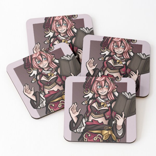 Item preview, Pink adepti <3 genshin designed and sold by LNBart.