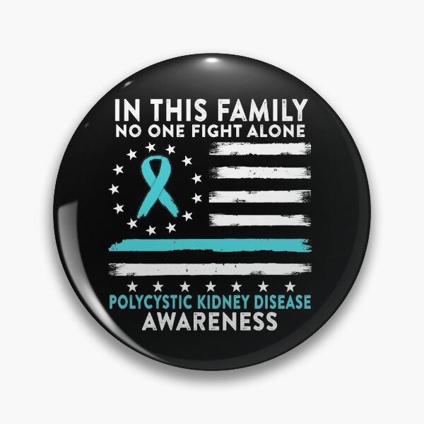 Item preview, In This Family No One Fights Polycystic Kidney Disease Alone American Betsy Ross Flag designed and sold by deputylove.