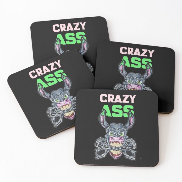 Item preview, Crazy Ass - An Insane Looking Donkey designed and sold by TeesbyGinyard.