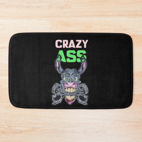 Item preview, Crazy Ass - An Insane Looking Donkey designed and sold by TeesbyGinyard.