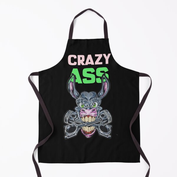 Item preview, Crazy Ass - An Insane Looking Donkey designed and sold by TeesbyGinyard.