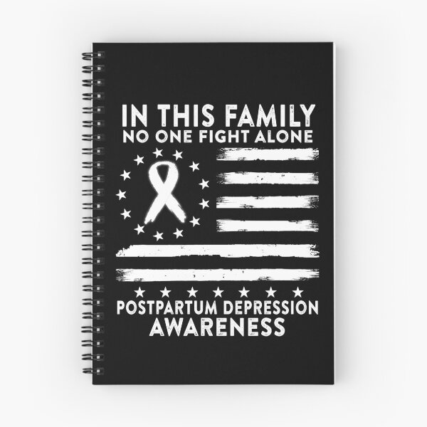 Item preview, In This Family No One Fights Postpartum Depression Alone American Betsy Ross Flag designed and sold by deputylove.