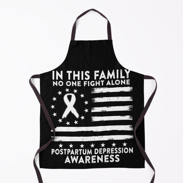 Item preview, In This Family No One Fights Postpartum Depression Alone American Betsy Ross Flag designed and sold by deputylove.