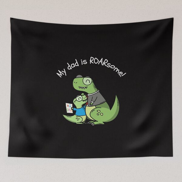 Item preview, My Dad is ROARsome! Father's Day design to match ROARsome Dad design gifts. designed and sold by Evartdesign.