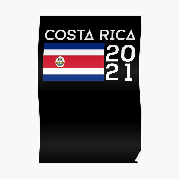 "Costa Rica Olympic Country Supporter" Poster by RomeoSketches Redbubble