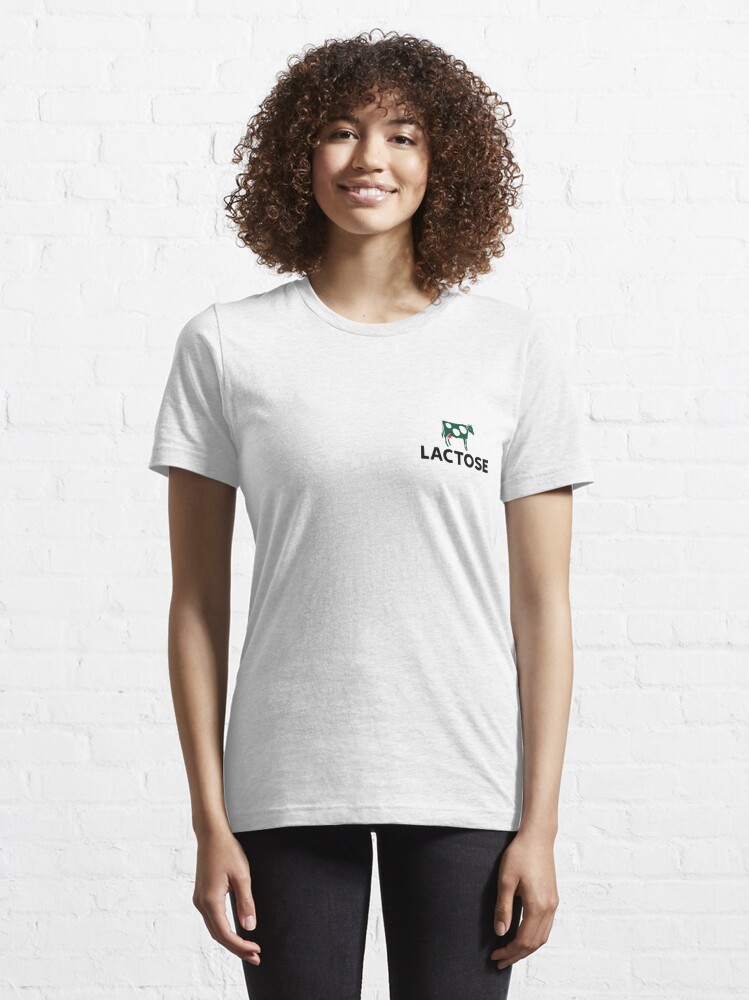Lacoste design or Lactose design? is the real Essential T- Shirt for Sale MomDadCompany | Redbubble