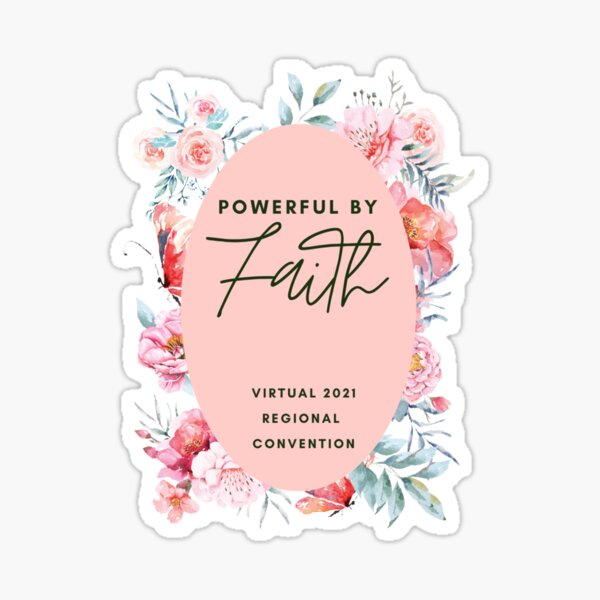 Item preview, Powerful by faith - virtual 2021 designed and sold by fsultesart.