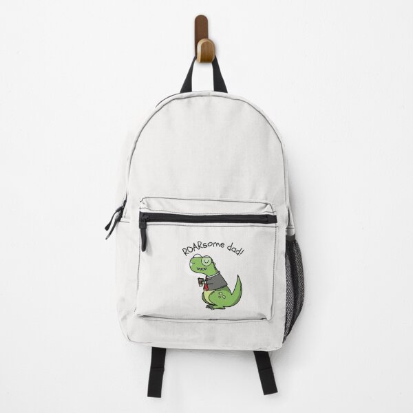 Item preview, ROARsome Dinosaur Dad with coffee. designed and sold by Evartdesign.
