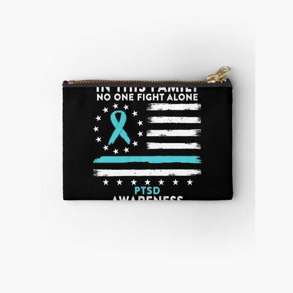 Item preview, In This Family No One Fights PTSD Alone American Betsy Ross Flag designed and sold by deputylove.