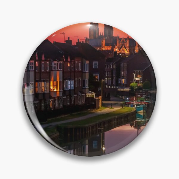 Item preview, "Minster View at Night on Beverley Beck" designed and sold by Bradley Shawn  Rabon.