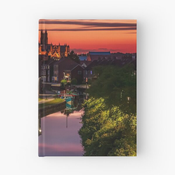 Item preview, "Minster View at Night on Beverley Beck" designed and sold by Bradley Shawn  Rabon.