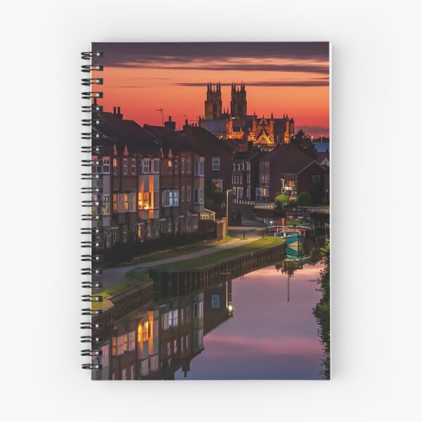 Item preview, "Minster View at Night on Beverley Beck" designed and sold by Bradley Shawn  Rabon.