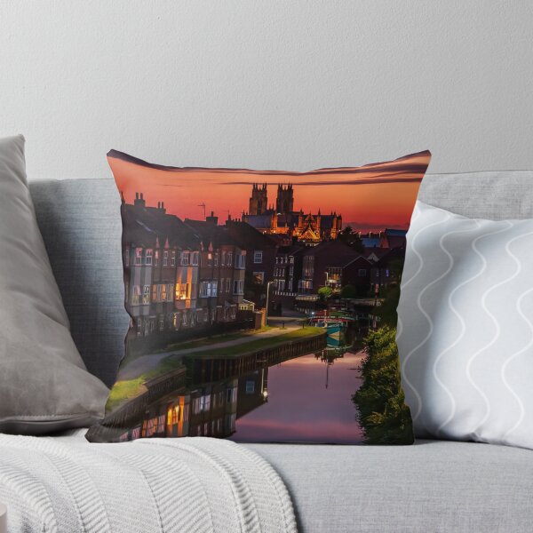 Item preview, "Minster View at Night on Beverley Beck" designed and sold by Bradley Shawn  Rabon.