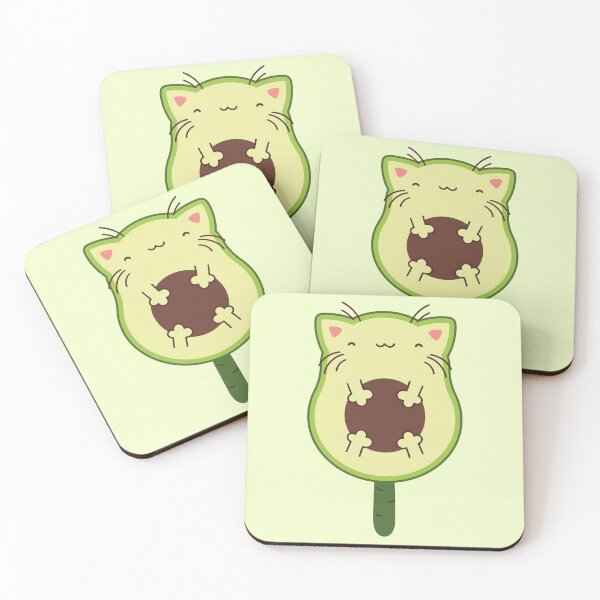 Item preview, Avocado cat designed and sold by Nikamii.
