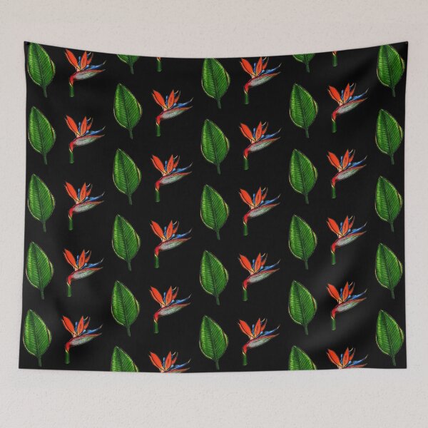 Item preview, Bird of Paradise (black BG) designed and sold by -Senaar-.