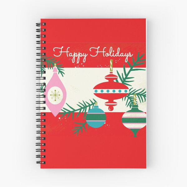 Artikelvorschau, Mid Century Weihnachtskarte, individuelle Illustration, Weihnachtsdesign Illustration entworfen und verkauft von JonnaKelley.