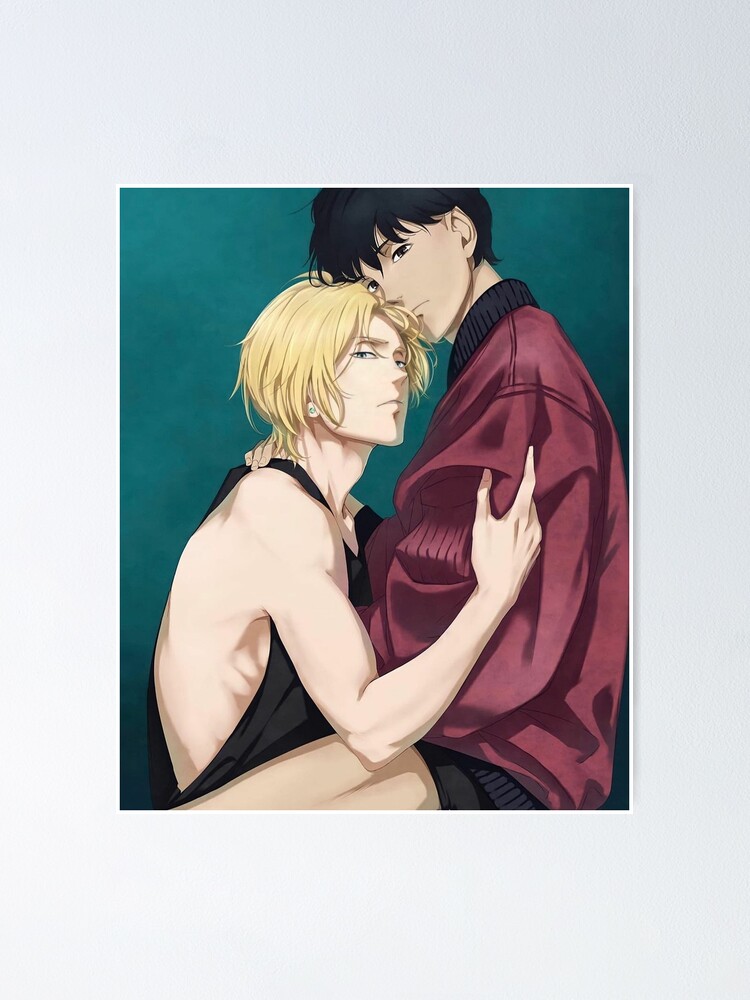 Banana Fish Ash Lynx Eiji Okumura Card Anime Poster for Sale by kino-san