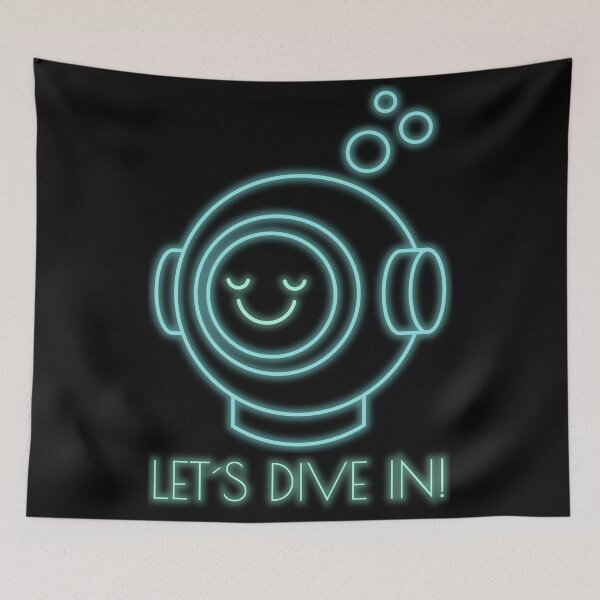 Item preview, Let's dive in! designed and sold by Akronico.