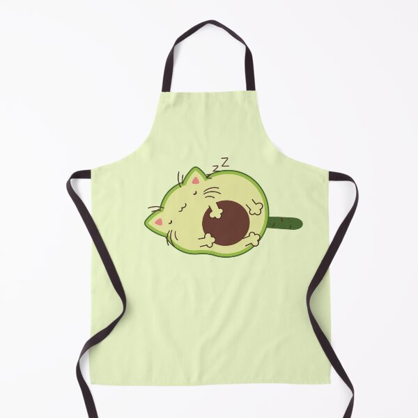 Item preview, Sleeping avocado cat designed and sold by Nikamii.