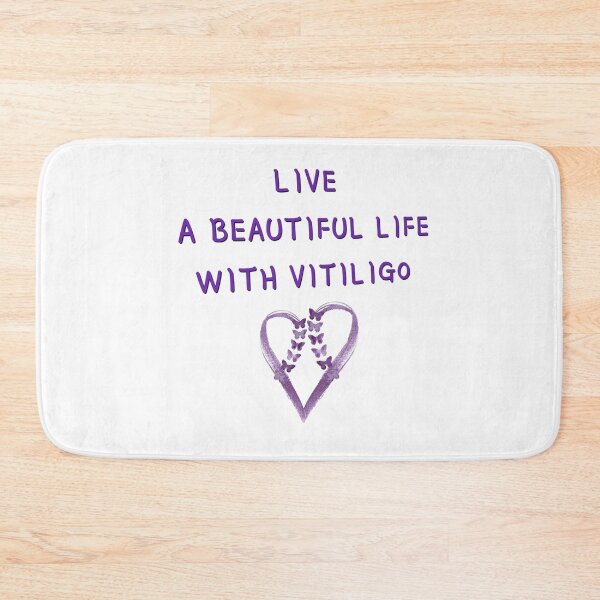 Item preview, Live a beautiful life with vitiligo  designed and sold by karimaK-71.